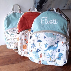 Sac à dos enfant maternelle personnalisé - sac à dos Loopy pour enfant fait main en france personnalisé