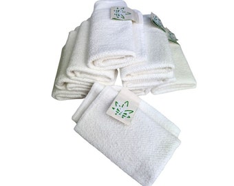 Toalla facial de cáñamo orgánico: paño vegano reutilizable