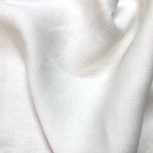 Ivory hemp linen fabric | 6.0oz | flowing |washed and ironed | pure european hemp linen | 146cm wide | beautiful fashion fabric