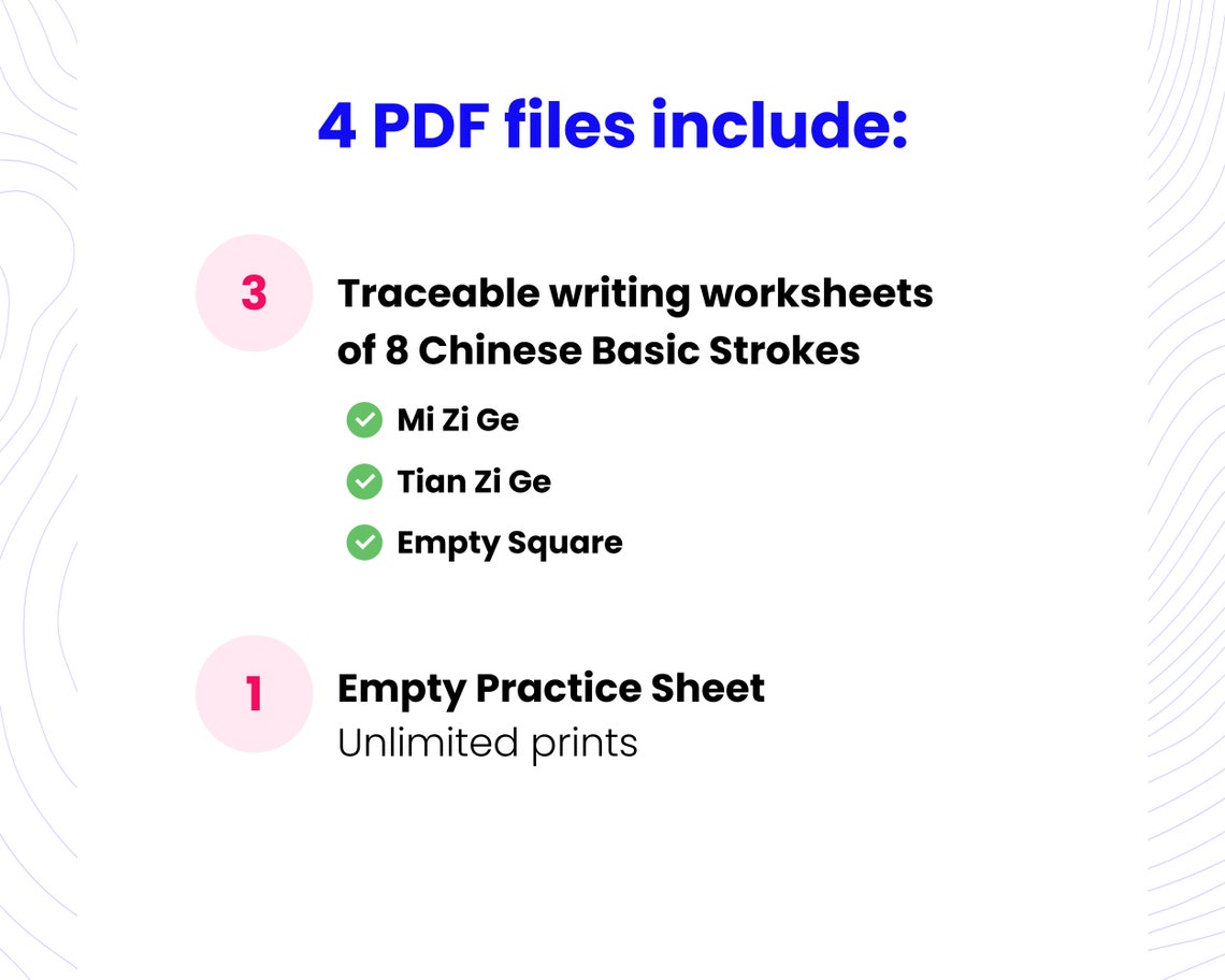 Tracing Worksheets of 8 Chinese - Il 1140xN.4697981202 Eqnb 