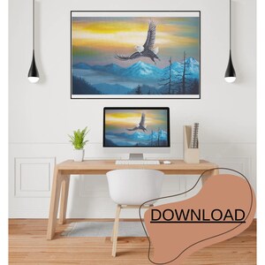 Digitaler Kunstdruck download/Wandkunst/Lebendige digitale Kunstdruck/Liebeskunst
