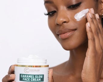 Caramel face cream
