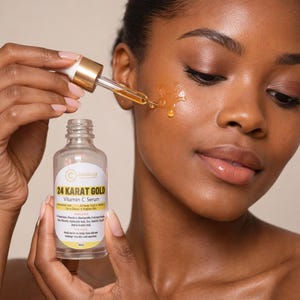 Active face serum- 24 karat gold