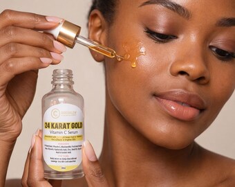Active face serum- 24 karat gold