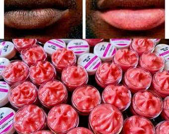 Pink lips balm