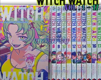 Witch Watch Manga Vol 1-17 [Full Set/Half] English Version Comic Book EXPRESS