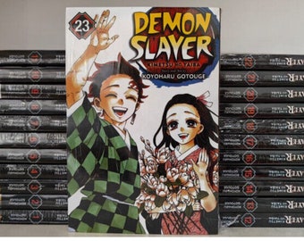 Demon Slayer Kimetsu No Yaiba Manga Volume 1-23 END English Comic EXPRESS