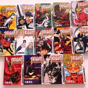 トライガン1-2とトライガンマキシマム 1-14 トライガンマキシマム マンガ 1-14巻 完結セット (END) 夜藤 勇