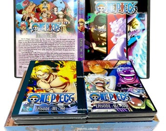 One Piece Episodes 1-1120 6 Box Set Complete Collection Anime DVD