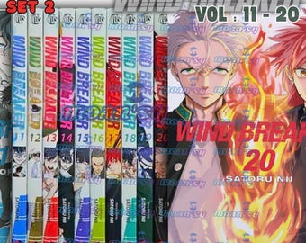 Wind Breaker Manga Vol 1-20 [Full Set/Half] English Version Comic Book EXPRESS