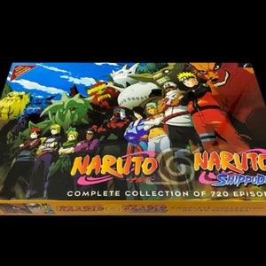 Naruto Naruto Shippuden Episódio 1-720 DVD Coleção completa de