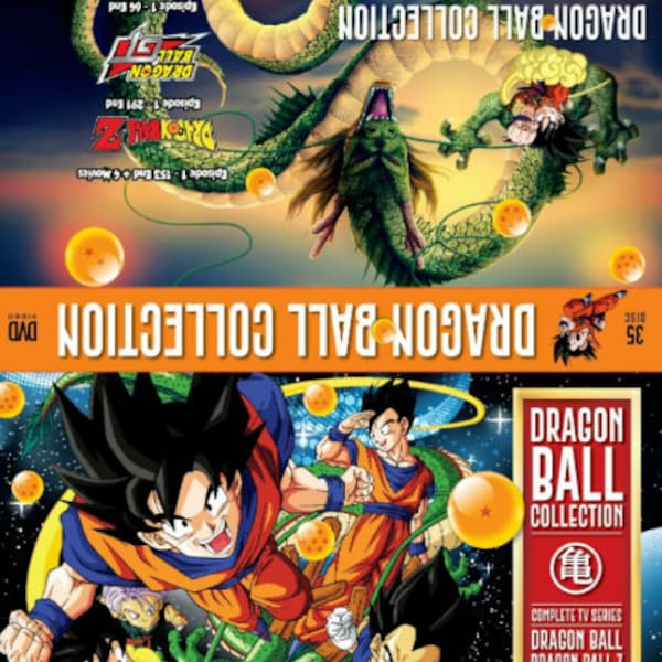 DVD Dragon Ball Boxset voor alle tv-series 1999 -2021 EXPRESS SHIP