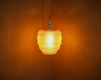 Brown, Modular Wavy Lampshade 3D Printed • Organic Design Upgrade for E14/E27 • Modern Scandi Style