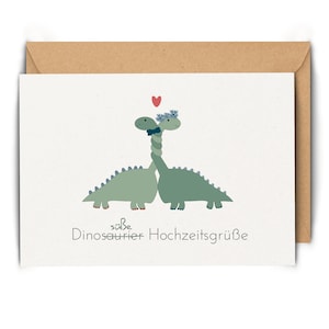 Lustige Glückwünsche zur Hochzeit, Hochzeitskarte