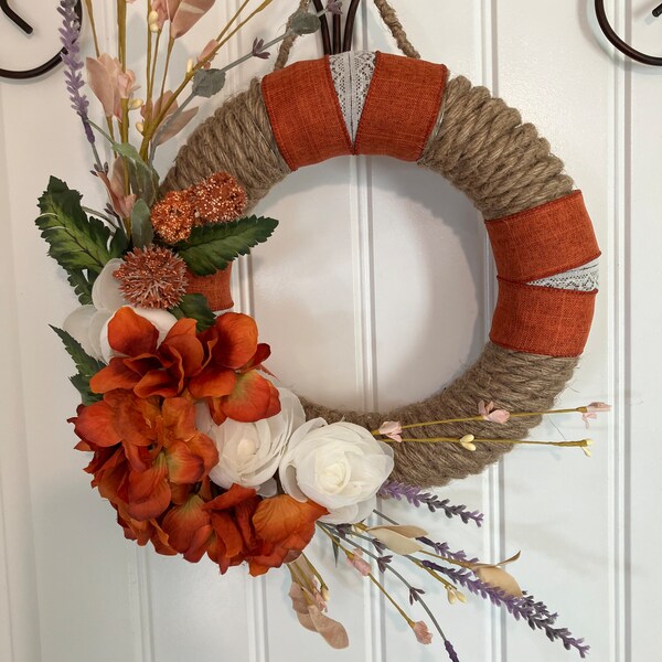 Jute Rope Wreath Etsy