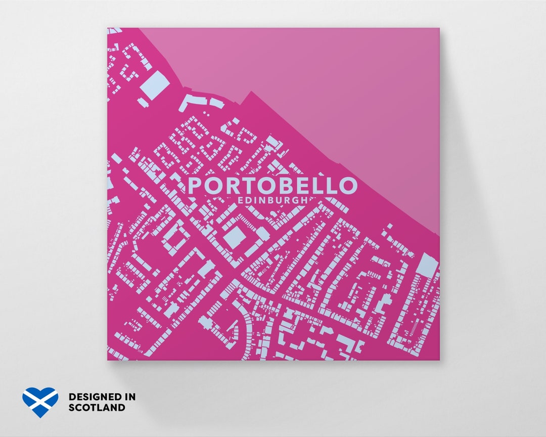 Portobello, Edinburgh City Neighbourhood. an Unusual, Colourful and