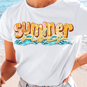 Summer Vibes PNG, Coquette Summer PNG, Retro Summer Png, Beach Png, Hello Summer Png, Summer Checkered Png, Summer Brushstroke Png