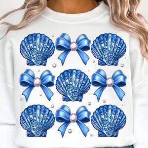 Coquette Seashell PNG, Beach Png, Coastal Png, Summer Vibes Png, Summer Coquette Png, Vintage Summer Png, Girls Trip Png, Retro Summer Png