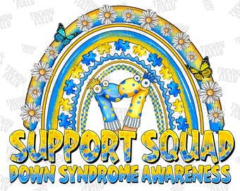 Down Syndrome Awareness PNG – Sublimation Design (digital Download ...