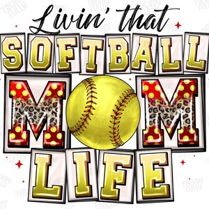 Retro Softball Mom PNG, Glitter Softball PNG, Softball Mom Life Sublimation Design, Retro Softball Png, Softball Mama, Game Day Softball Png