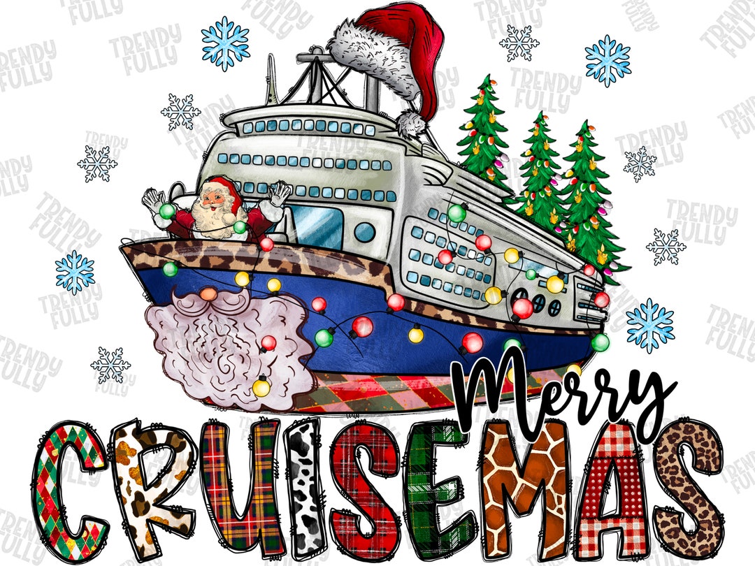 Merry Cruisemas Png,cruise Ship Png, Seasonal Sails, Christmas Cruise ...