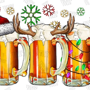 Christmas Beers Png Sublimation Design, Merry Christmas Clipart, Happy New Year Png, Christmas Beers Png, Christmas Png ,Digital Download