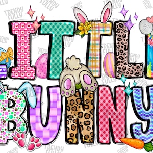Little Bunny Easter Png Sublimation Design, Easter Png, Happy Easter Png, Little Bunny Png, Easter Day Png,Bunny Easter Png,Digital Download