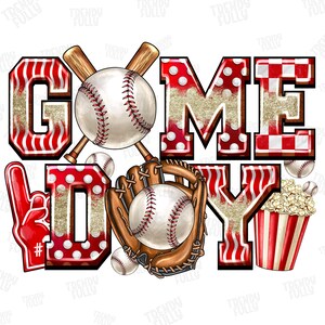 Game Day Baseball Png, Glitter Baseball Png, Baseball Coquette PNG, Baseball Bow Png, Baseball Mama Png, Baseball Mom Png, Brushstroke