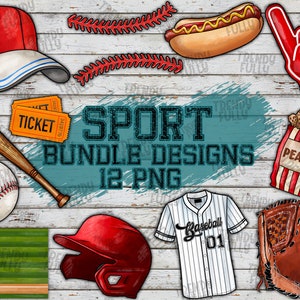 Sport Balls Png Bundle For Creators Western PNG Files, Baseball Sports Clipart, Baseball Sport Printable, Sports Clipart, Digital Clipart