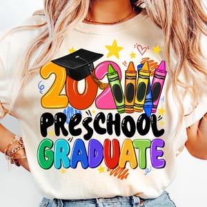 2025 Preschool Graduate Svg Png, Last Day of School Svg, Funny End of School Graduation Gift Digital Download Sublimation PNG, SVG Cricut
