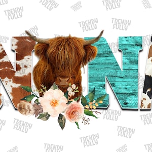 Western Nana Cow Png, Western Design, Nana Cow Png, Nana Png, Sublimation Designs Downloads, Digital Download, Western Png, Cowhide
