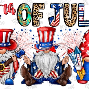 4th Of July Gnome Png, 4th Of July Png, American Gnome, American Design, Sublimation Designs, Gnome Png, Instant Download,Digital Download
