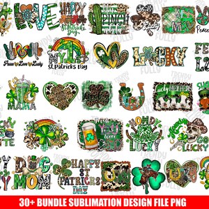 St Patricks Day Png Bundle, St Patrick&#39;s Day Png, Lucky Mama Png, Happy St Patrick&#39;s Day, Shamrocks Png, Irish Png, Patricks Day png file