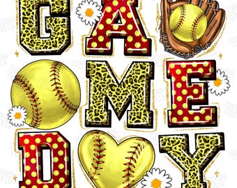 Softball Png, Softball Game Day Png, Softball Mama Png, Softball Mom Png Sublimation, Coquette Softball Png Shirt Design, Softball Game Day