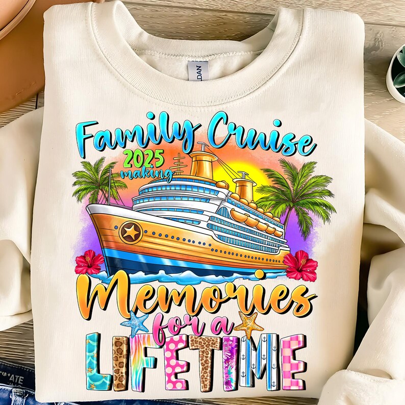 Family Cruise 2025 Making Memories for A Lifetime Png, Family Cruise ...