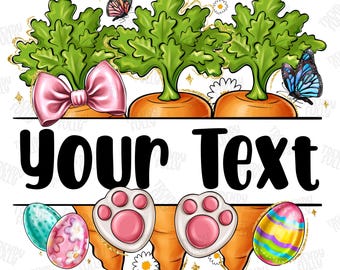 Personalized Easter Bunny Png, Easter Day Png, Easter Bunny Png, Cute Bunny Png, Happy Easter Day Png, Custom Kids Name Png, Gifts for Mom