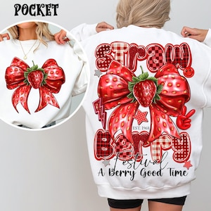 Strawberry Png, Strawberry Festival 1968 Png, A Berry Good Times Png, Strawberry Lovers Png, Trendy Strawberry Png, Summer Png
