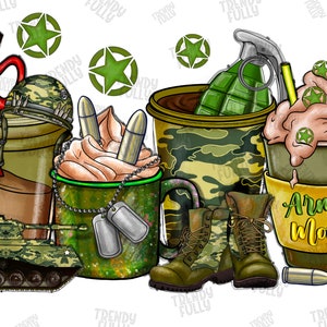 Army Mom Coffee Cups Png, Army NG, Mom Png, Camouflage, Mama, Coffee Cups, Army Design, Soldier Png, Digital Download,Sublimation Design