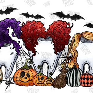 Witch tooth png, Sublimation Design Png, Teeth Png, tooth Png, Happy Halloween Png, Halloween Png Files for Cricut, Dental Png, Western