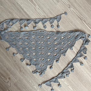 Handmade Crochet Tie Wrap Pareo with Waist Belt, Blue Orange Boho Ethnic Beach Cover Up, Summer Knit Sarong Shawl, Multiway Beachwear