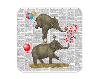 Vintage Cork-back coaster