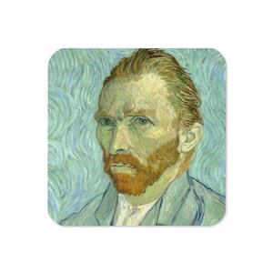 Sous-verre en liège Van Gogh Portrait de l&#39;artiste