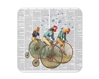Vintage Cork-back coaster