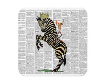 Vintage Cork-back coaster