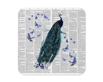 Vintage Cork-back coaster