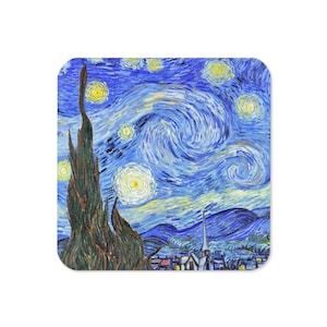 Sous-verre en liège Van Gogh La Nuit étoilée