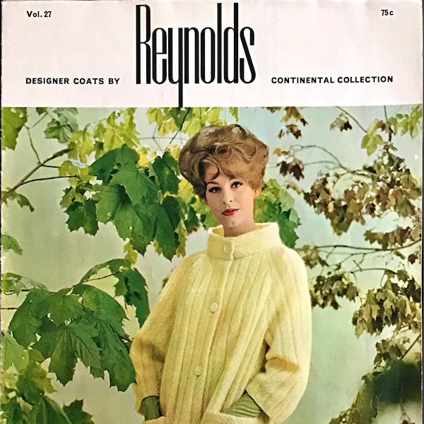 Reynolds - Designer Coats by Continental Collection - Vol. 27 - **PDF** - Instant Digital Download - Vintage Knitting pattern