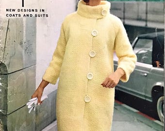 Reynolds New Designs in Coats & Suits – Vintage Knitting Pattern eBook Vol. 60 – PDF Instant Download
