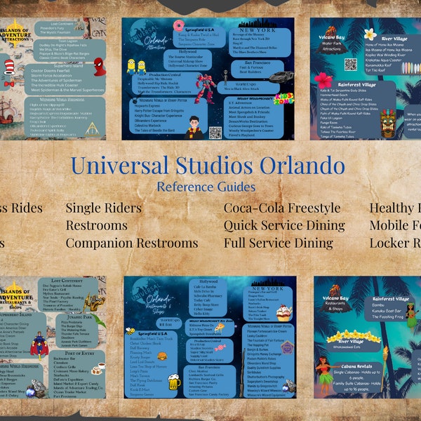 Universal Orlando Park Guides