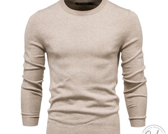 Men's Sweater, Men's Knitwear Top, Men's Winter Autumn Shirts, Sweaters for Men, Long-sleeves for Men, Slim Fit Shirts for Men, Men's Shirt